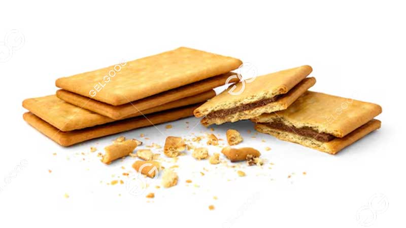 automatic sandwich cracker making machine