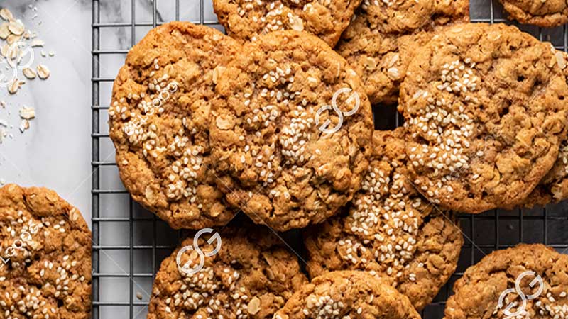oatmeal cookies making machine