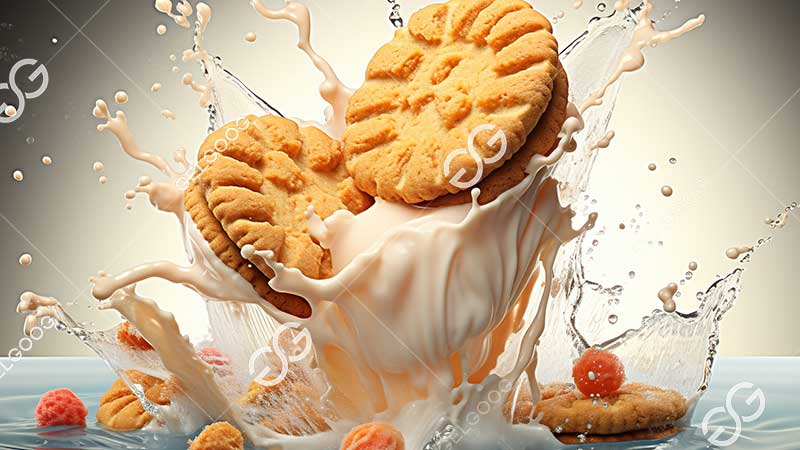 sandwich biscuit production line