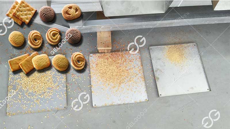 máquina trituradora de biscoitos