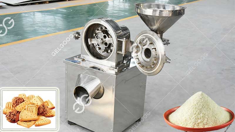 máquina trituradora de biscoitos