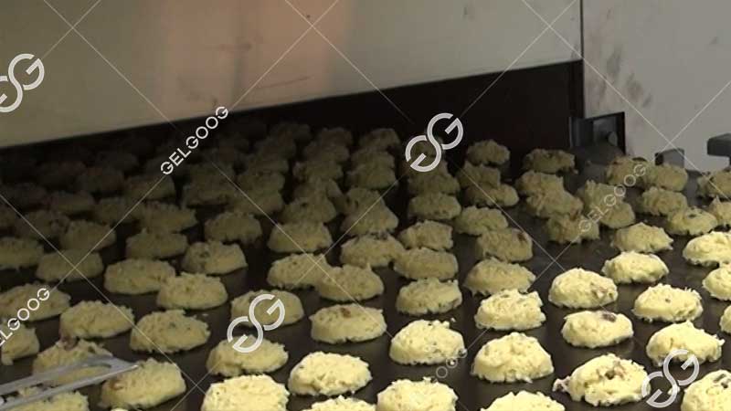 biscuit baking tunnel oven