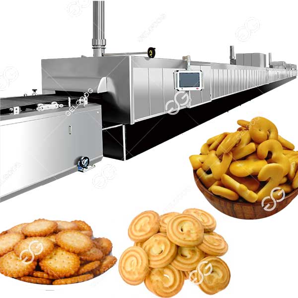 biscuit baking tunnel oven