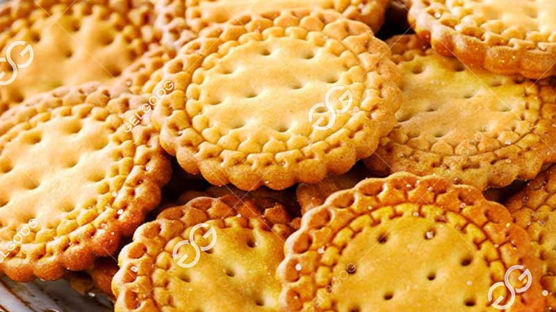 Linha de produção de biscoitos duros