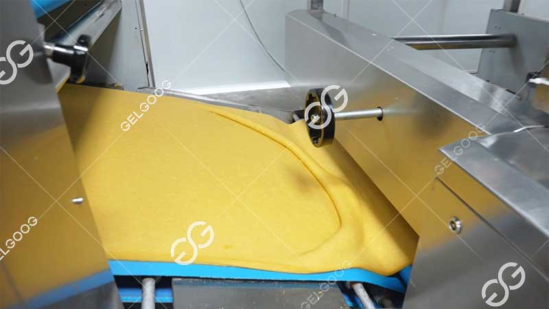 Linha de produção de biscoitos duros