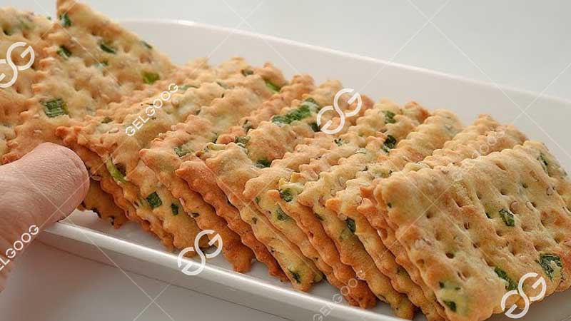 Linha de produção de biscoitos duros