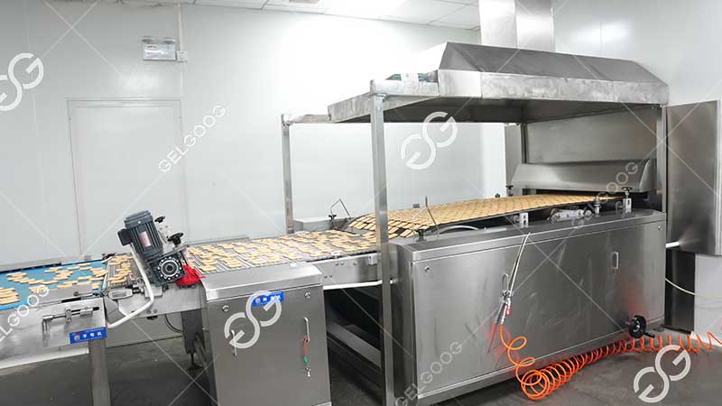 équipement pour la cuisson des biscuits
