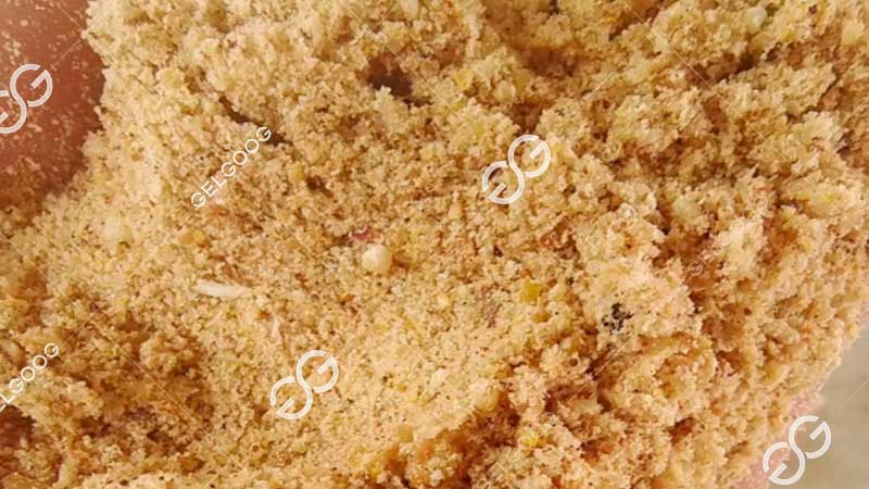máquina de trituração de biscoitos