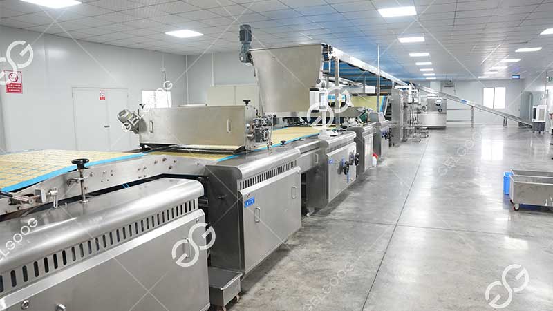 soft biscuit production line
